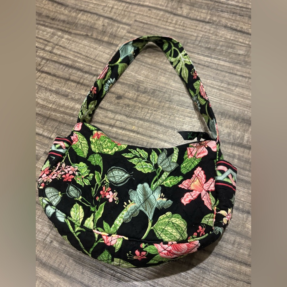 Vera Bradley Quilted Handbag Purse Small Floral Print